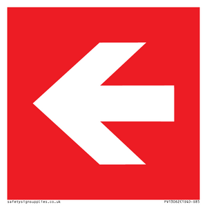 Left arrow (white on red background)